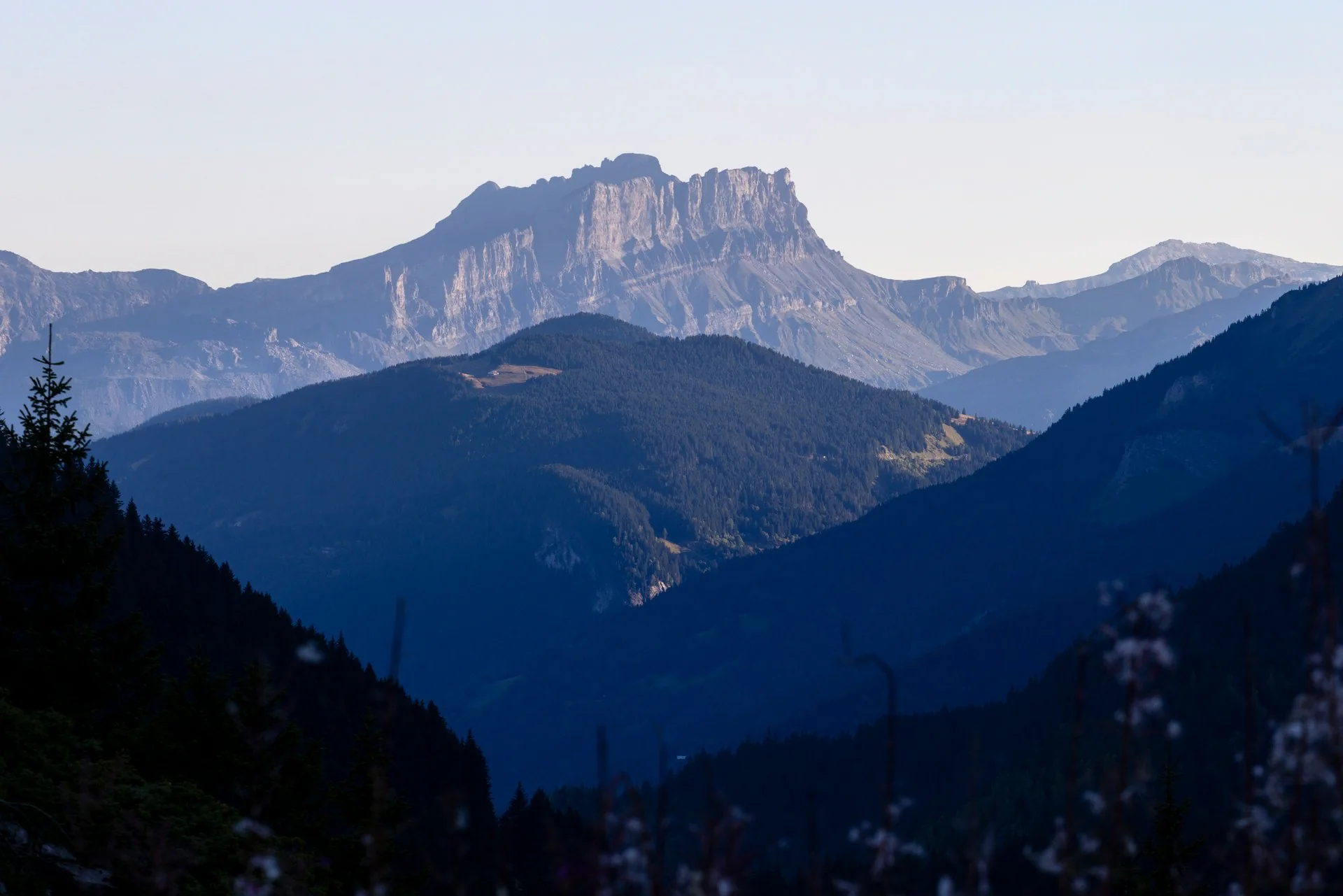 Col du Bonhomme depuis le Notre Dame de la Gorge 260825 55