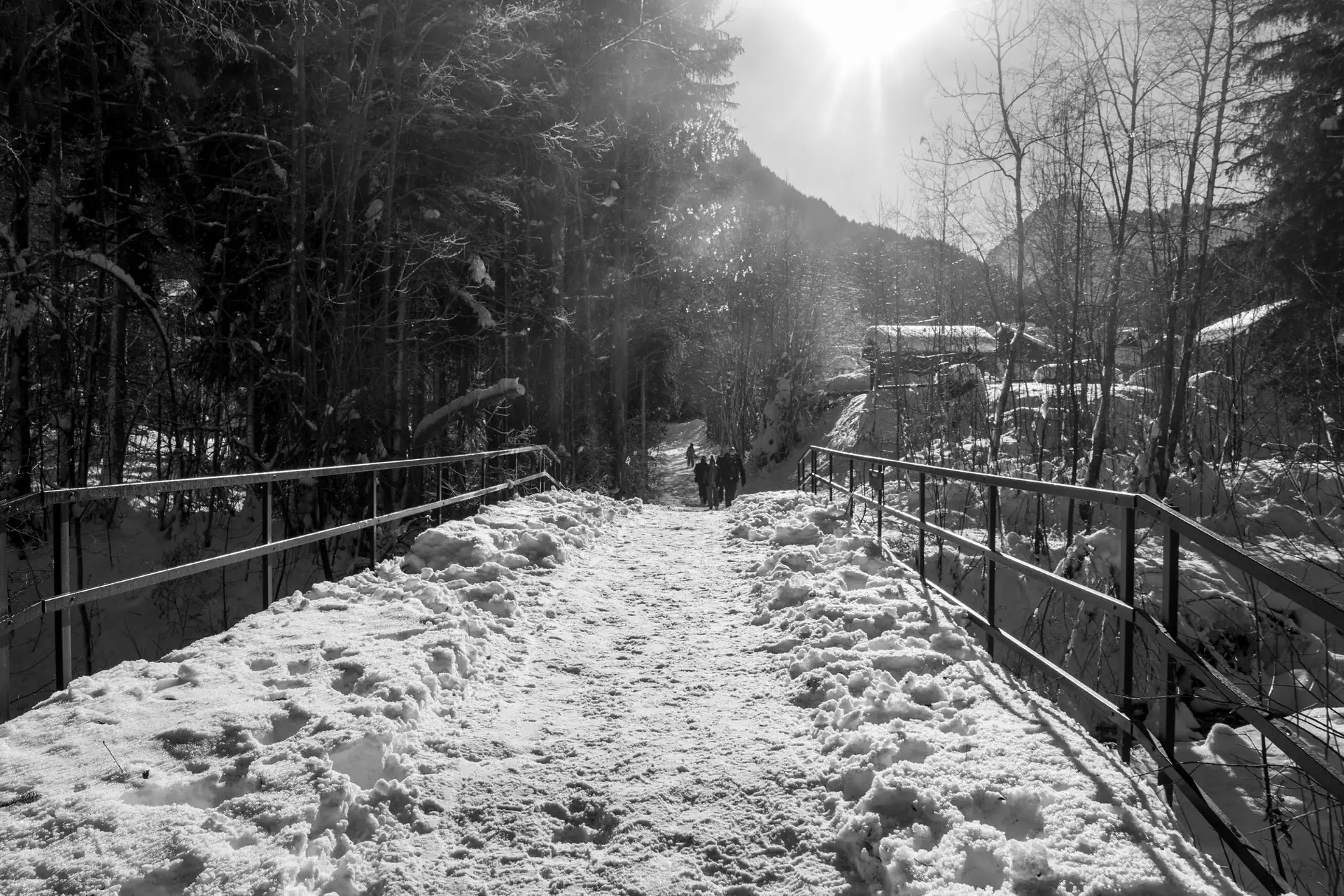 Pont au-dessus d'un Nant