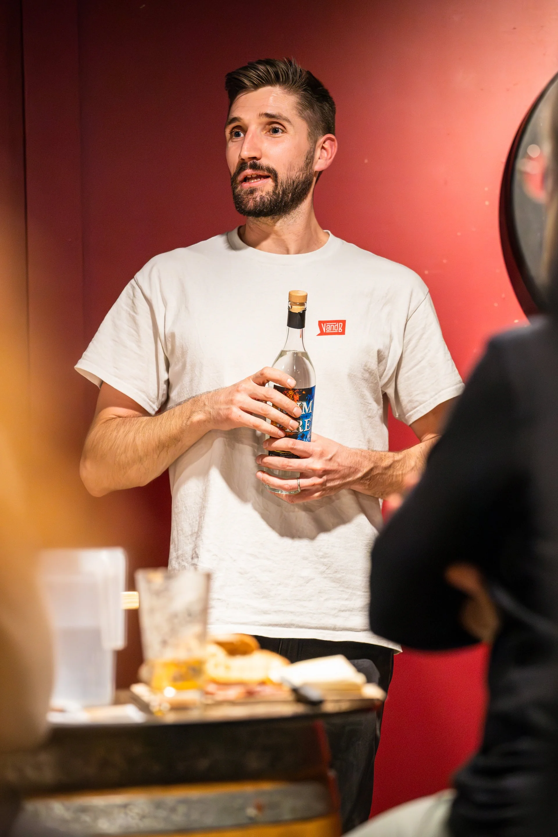 Thibault Luez, le maître des dégustations au V and B de Sallanches